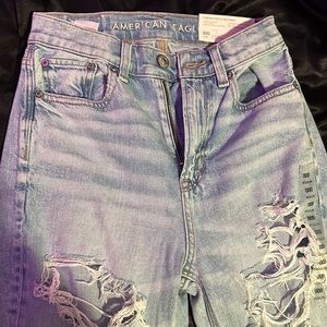 highest rise baggy american eagle jeans